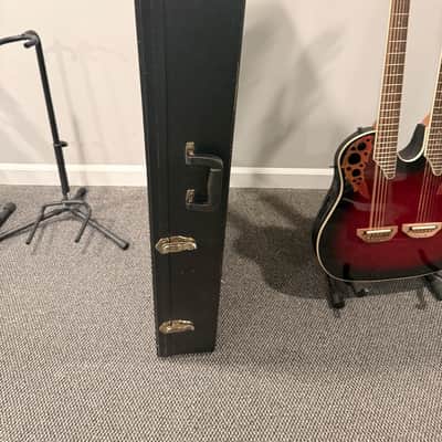 Ovation CSE225 Celebrity Double Neck 2010s Ruby Red Burst image 11
