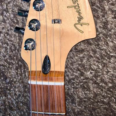2022 Fender Player Jaguar HS with   Pau Ferro Fretboard electric guitar locking tuners ohsc image 2