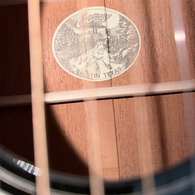 Collings Custom D1 Black Top/ Dog Hair 2025 - Gloss image 8
