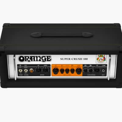 Orange Super Crush 100 2-Channel 100-Watt Guitar Amp Head 2021 - Present - Black image 4