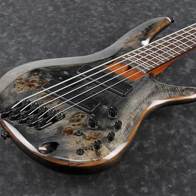 Ibanez SRMS805 SR Bass Workshop 5 String Electric Bass. Tropical Seafloor image 12
