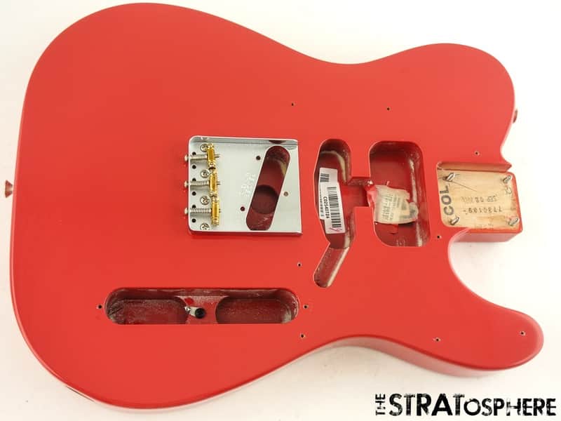 Fender American Professional Classic Tele BODY + HARDWARE USA Faded Dakota Red image 1