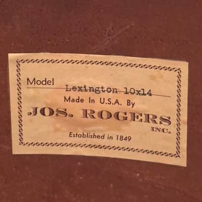 Rogers 14" Field Marching Snare Drum Vintage image 3