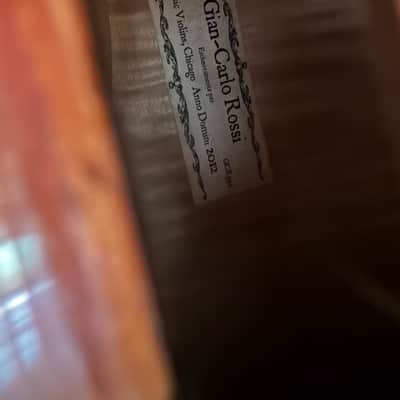 Gian-Carlo Rossi for Classic Violins 4/4 2012 - amber, smooth image 14