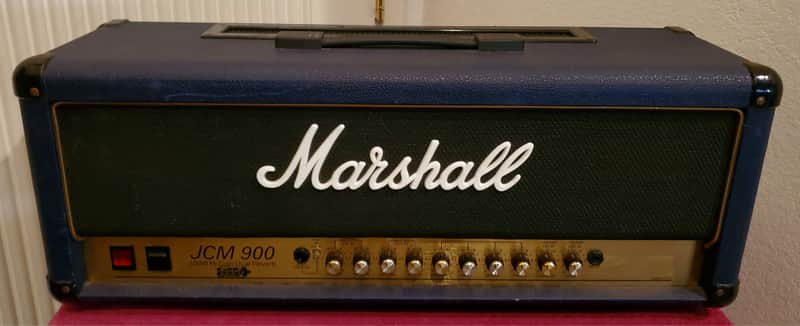 (RARE BLUE) MARSHALL JCM 900 | 100-Watt 2-Channel High Gain Dual Reverb image 1