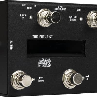 Matthews Effects Futurist Compact 4-Button MIDI Controller Pedal image 2