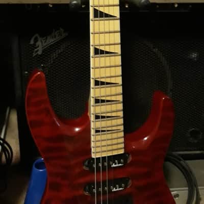 Jackson JS34Q DKAM - 2021 Transparent Red image 4