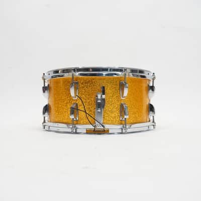 LUDWIG CLASSIC SCHOOL FESTIVAL 14"x 6.5" SNARE DRUM 1966 - Gold Mist image 2