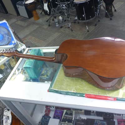 Fender Right Handed California Series San Miguel Acoustic : Leveled, Crowned & Dressed Frets '90-'92 - Natural image 12