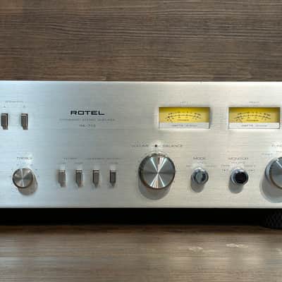 Rotel RA-713 Stereo Amplifier/ Fully Serviced and Tested/ Re-Capped/ Excellent Condition/ Free Shipping image 6