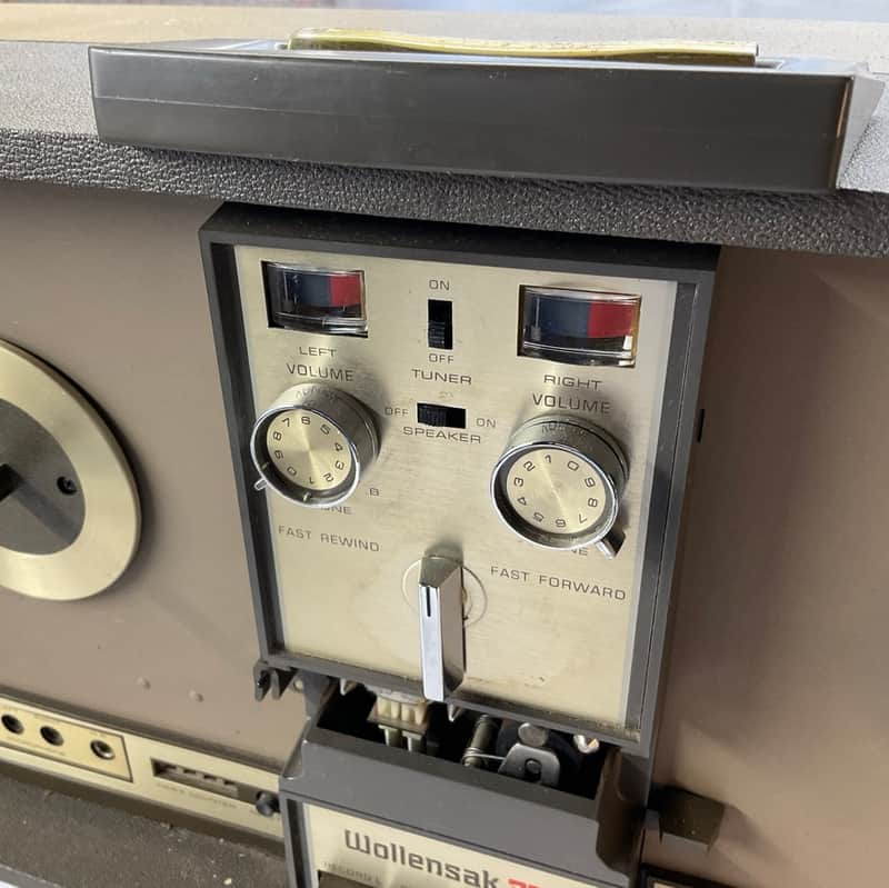 Wollensak T-5740 Stereo Reel to Reel Tape Machine Vintage Deck Discrete Solid State 1960s image 1