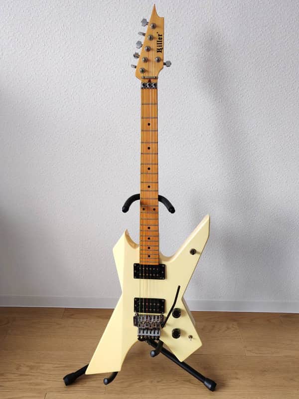 ESP KG Pirates Explorer Akira Takasaki Loudness - White Cream - JAPAN MIJ image 1