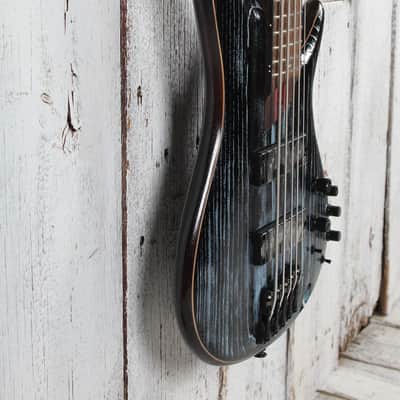 Ibanez SR Premium SR1325SB 5 String Electric Bass Guitar Aqua Wave with Gig Bag image 10