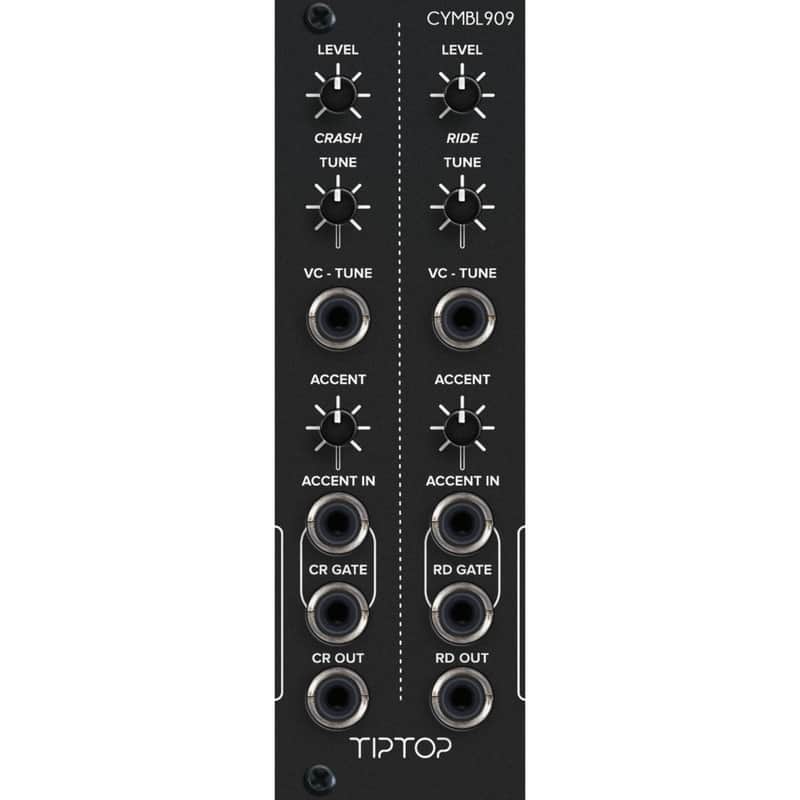 Tiptop Audio CYMBL909 Black - Drum Modular Synthesizer image 1