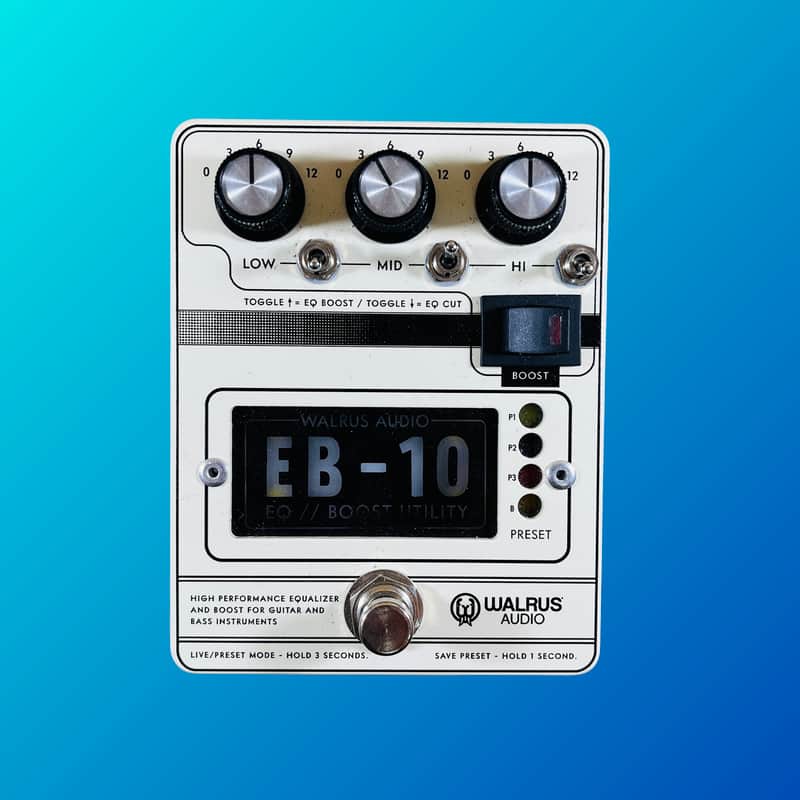 Walrus Audio EB-10 Preamp/EQ/Boost image 1