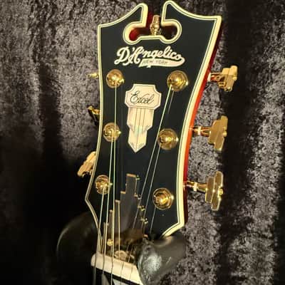 D'Angelico Excel DC Amaretto Burst With Free Gig Bag image 9