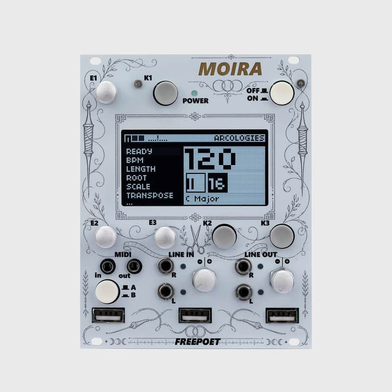 MOIRA - Eurorack Norns Shield 2026 image 1