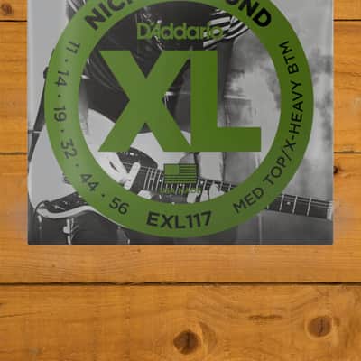 D'Addario EXL117 Nickel Wound Electric Guitar Strings - 11-56 image 1