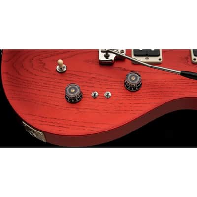 PRS CE24-08 Swamp Ash Limited Red Apple Metallic image 7
