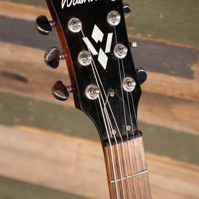 Washburn HB-15C Hollow body - tobacco sunburst image 5