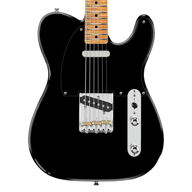 Used Fender Limited Edition American Vintage II 51 Telecaster - Black w/Maple FB image 1