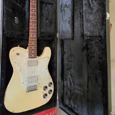 Fender Telecaster Deluxe, aged white Chris Shiflett Artist Series image 13