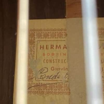 Faustino Conde (Hermanos Conde) 1982 "Negra" flamenco guitar - holy grail of flamenco guiars - check video! image 14