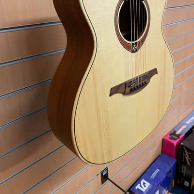 Lag T70A-NAT Auditorium Natural Acoustic Guitar image 3
