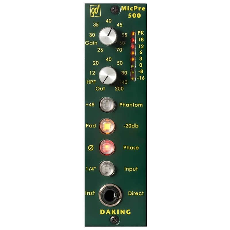 Daking MicPre 500 Series Mic Preamp Module image 1