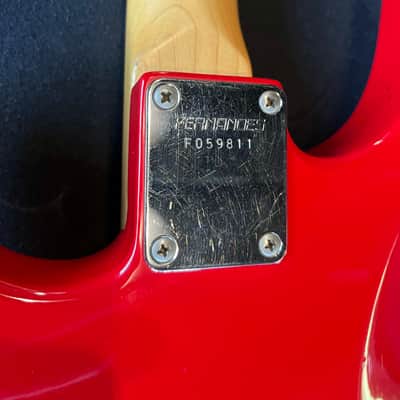 Fernandes Revolver FR HH 1987 - Super Strat Shredder! image 8
