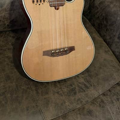 Godin MultiUke Tenor Ukulele with Electronics 2010s Natural High Gloss image 2