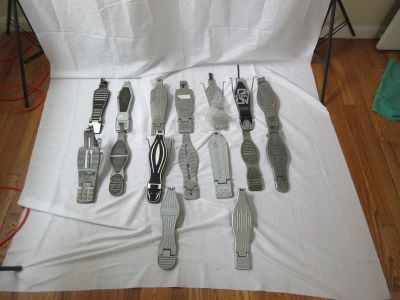 Generic Lot of 16 Bass Drum Foot Pedals Used image 1