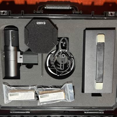 Warm Audio WA-8000 Large Diaphragm  SONY (upgraded) Tube Condenser Microphone Blac image 15