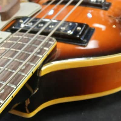Conrad Violin bass 1960's  - Sunburst image 8