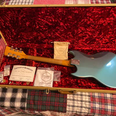 Frank Brothers Guitar Company Sonar 2024 - Faded Lake Placid Blue image 7