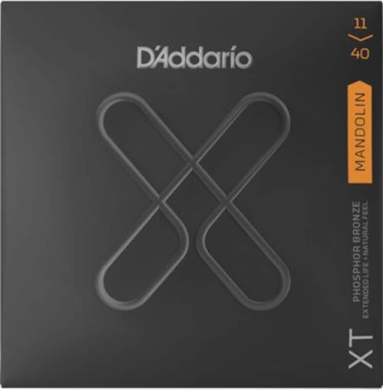 D'Addario XT Coated Phosphor Bronze Mandolin Strings | Medium | .011-.040 (2-pack) image 1
