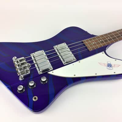 Gibson Thunderbird IV 1977 Metallic Purple/ Metallic Blue Tiger Stripe image 1