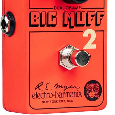 Electro Harmonix Big Muff Pi 2 Fuzz Pedal - Red image 2