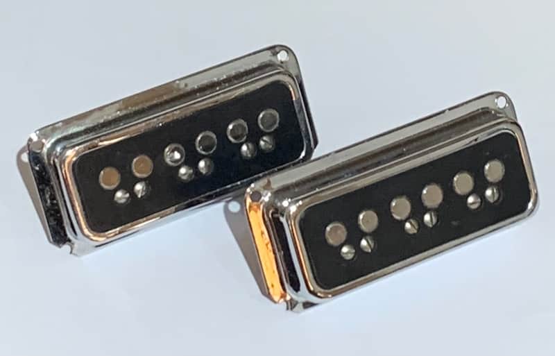 Rare original pair of 1950s DeArmond 2000 Rowe Industries Dynasonic Pickups, in perfect working order image 1