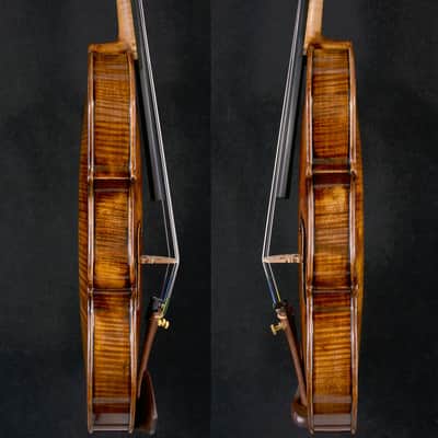 Master Violin Guarneri del Gesu 1743 Cannone Violin Outstanding Sound No.W80 image 5