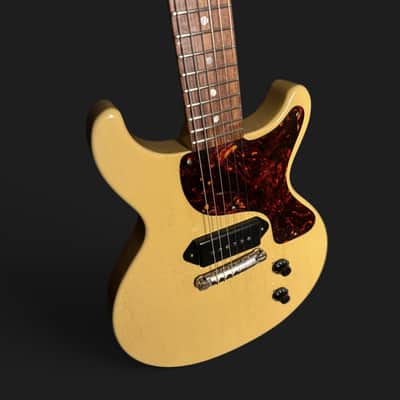 Gibson Custom Shop Les Paul Junior 1958 Doublecut Reissue VOS 2019 - TV Yellow - VIDEO image 8
