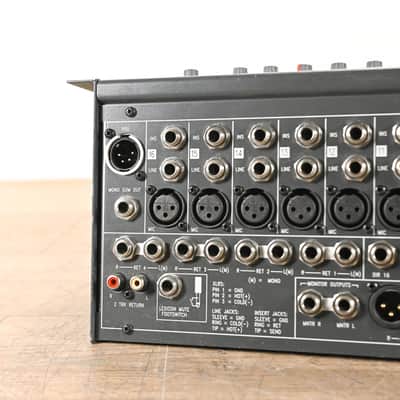 Soundcraft Spirit FX16 16-Channel Audio Mixer (NO POWER SUPPLY) CG007U6 image 11