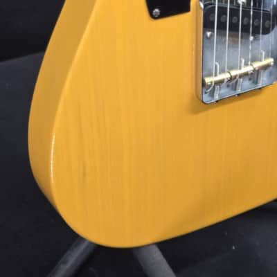 Fender 75th Anniversary Vintera® Road Worn® 1951 Telecaster®, Maple Fingerboard, Butterscotch Blonde image 3