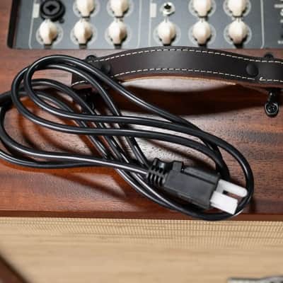 Taylor Circa 74, 2-Channel Acoustic/Vocal Amplifier with Mahogany Amp Stand - Factory Used image 18