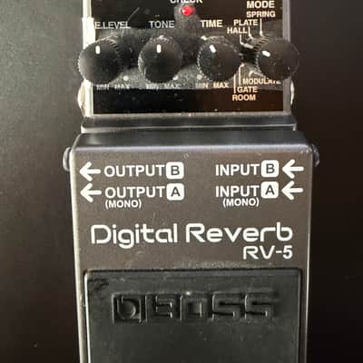 Boss RV-5 Digital Reverb (Dark Gray Label) 2002 - 2015 - Grey image 2