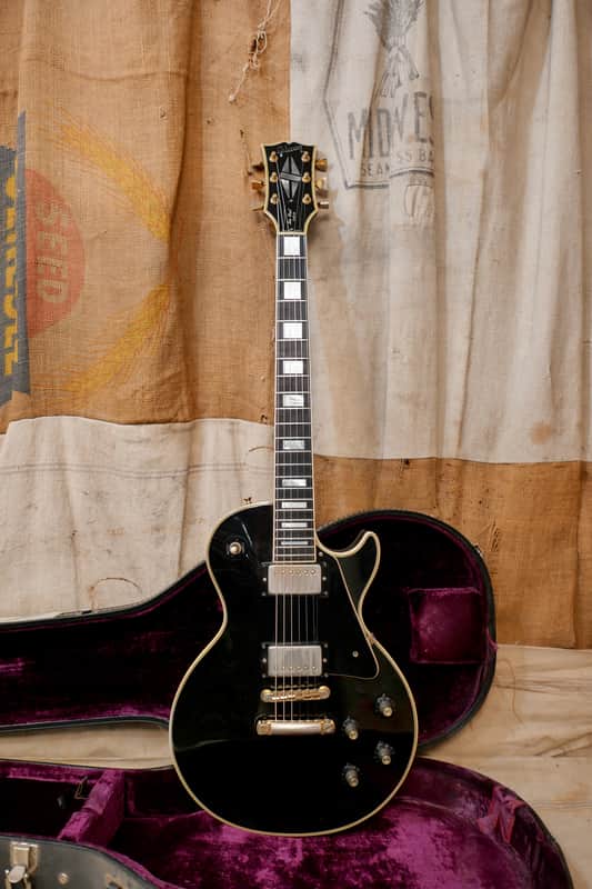 Gibson Les Paul Custom 1973 - Black image 1