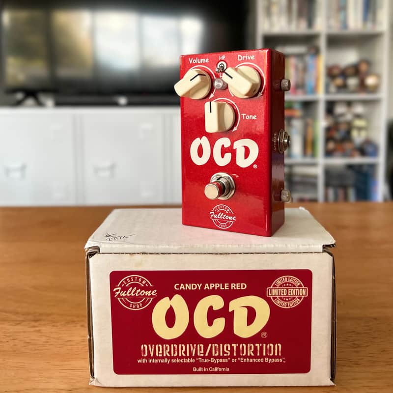 2018 Fulltone OCD V2 Candy Apple Red