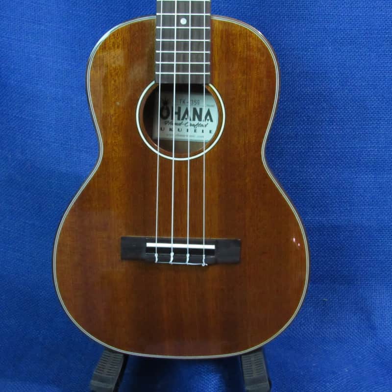 Ohana TK-35G Solid Mahogany Tenor Ukulele image 1