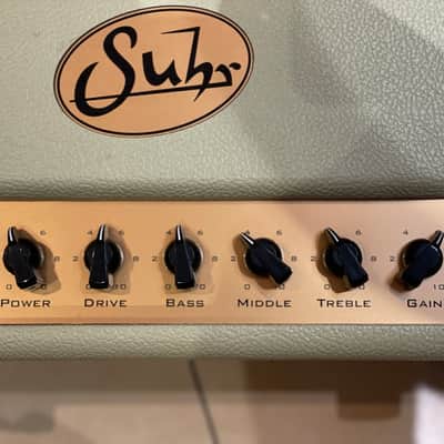Suhr Badger 30 30-Watt Guitar Amp Head Vintage Cream image 3