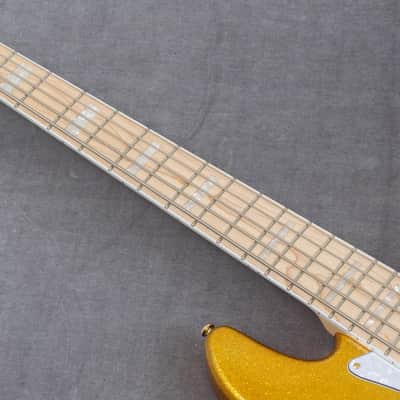 【new】Swing Guitars / Jazz Deluxe 5 Gold Sparkle 4.94kg #25080087【GIB Hyogo】【Plek-adjusted】【price included SHIPPING & IMPORT TAX & VAT】 image 5